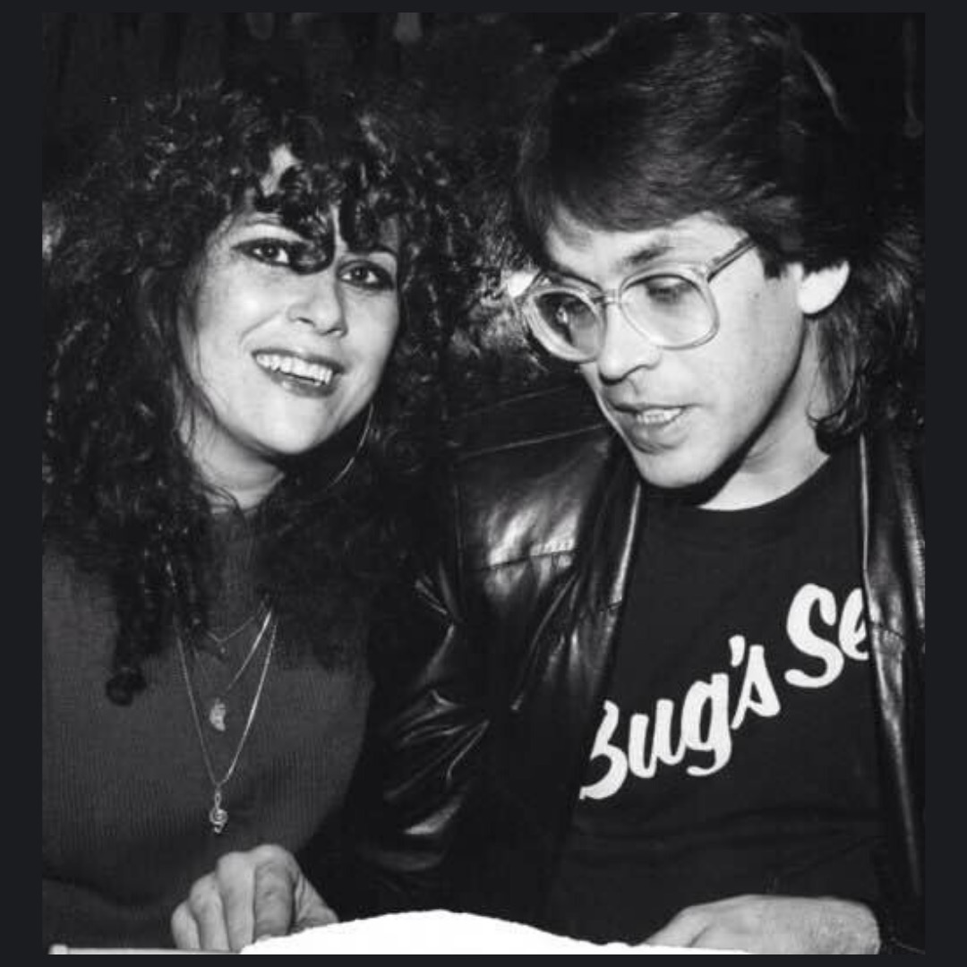 Robyn Flans with Jeff Porcaro