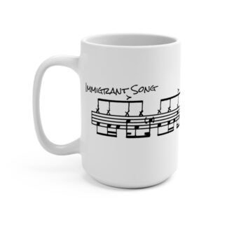 John Bonham Immigration Song Mug